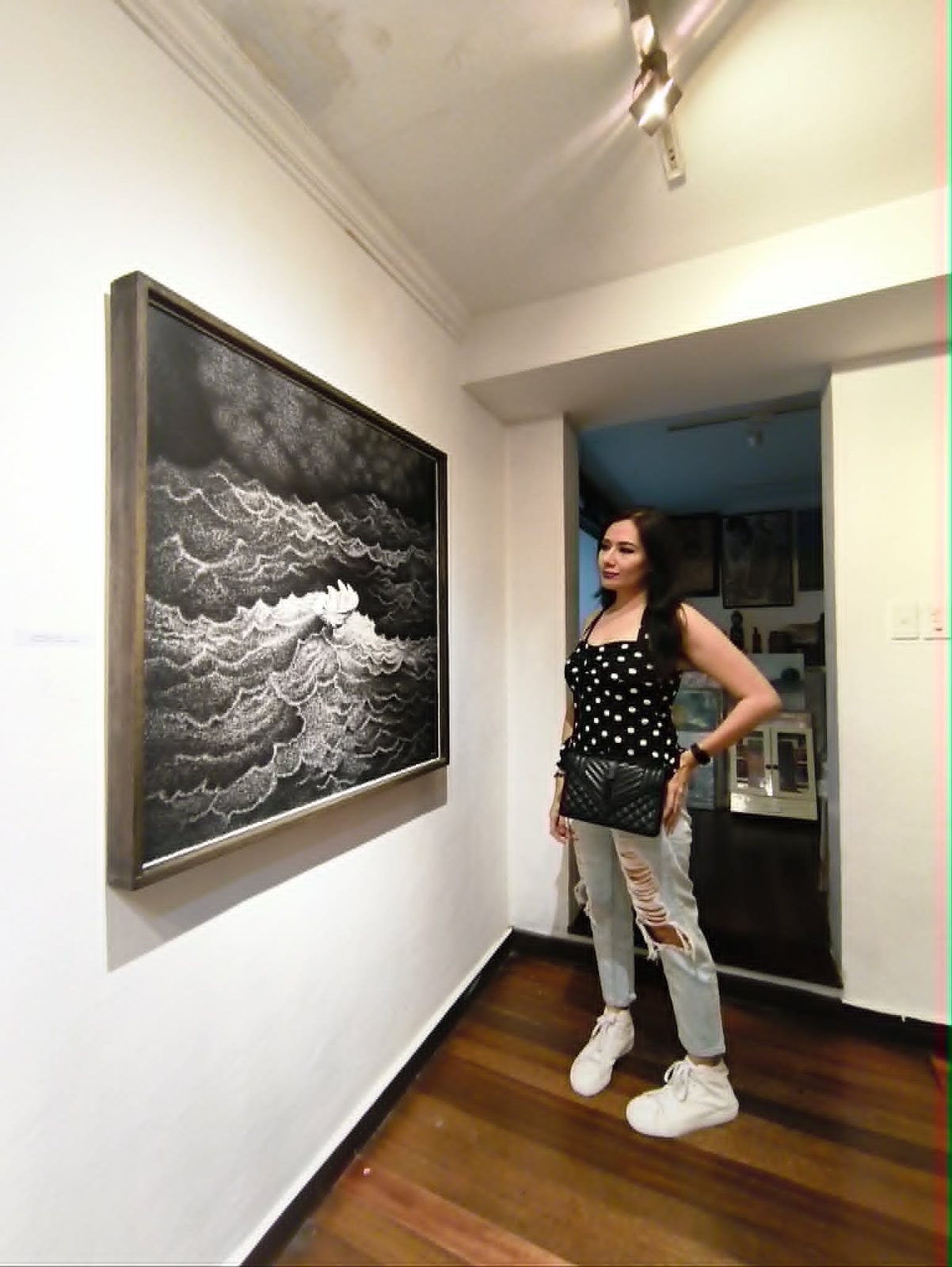 Krisheela Rai at the opening